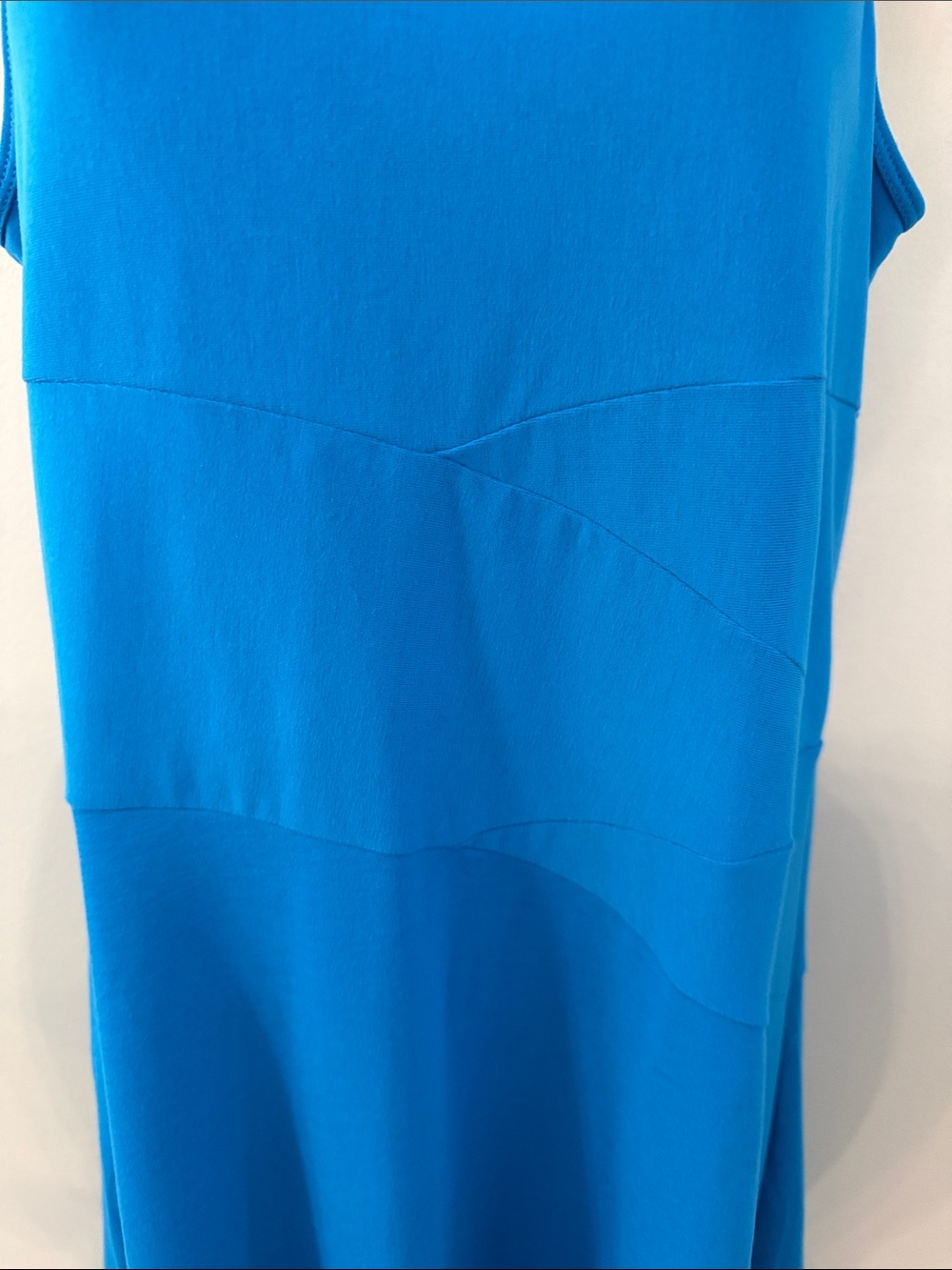 Prana Electro Blue Amelie Sleeveless V-Neck Midi Dress Size M - Picture 6 of 13